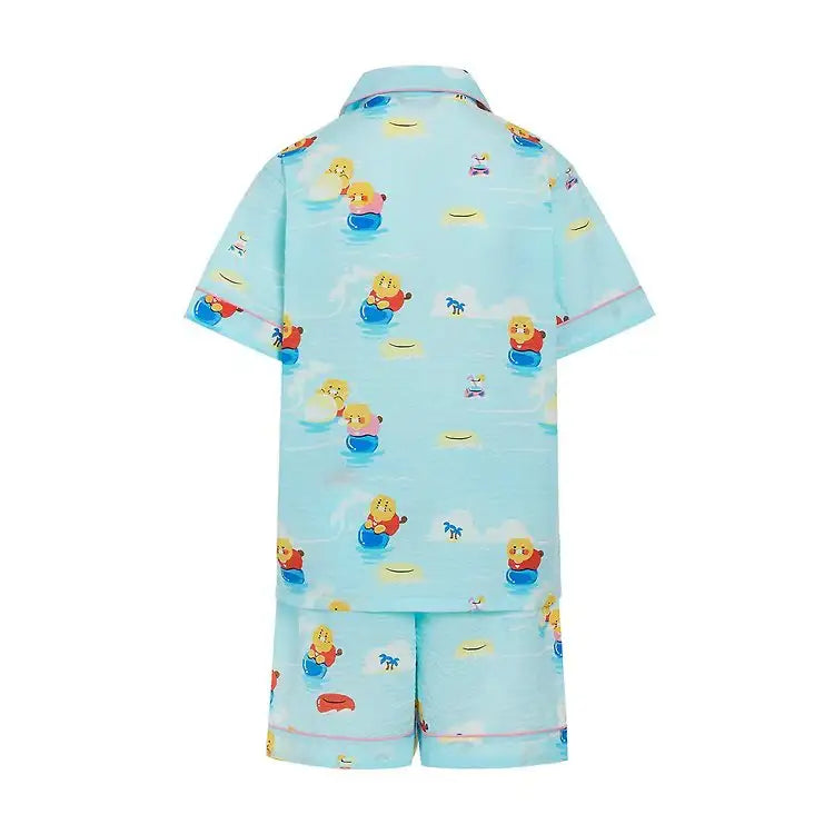 Kakao Friends - Choonsik Summer Holiday Cooling Pajamas Set - Kakao Friends - Pyjamas - Harumio