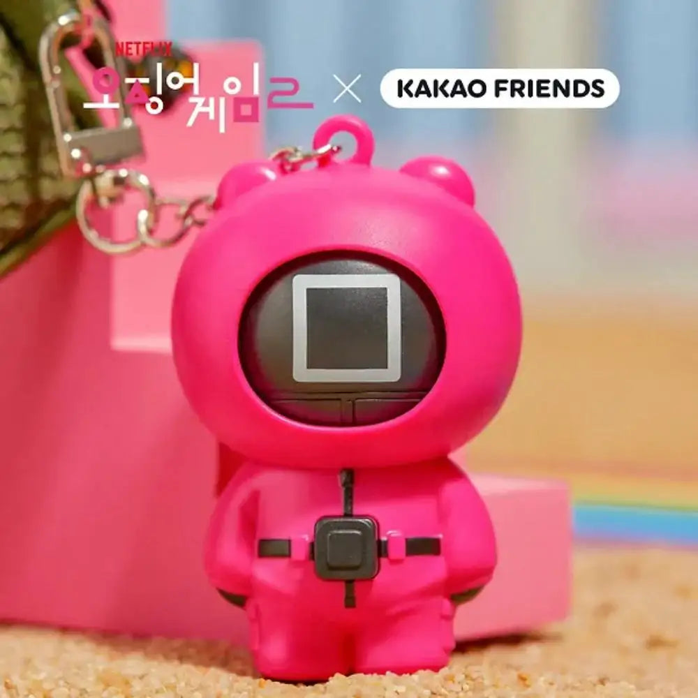 Netflix Squid Game 2 x Kakao Friends - Ryan Moving Keyring - Kakao Friends - Keyring - Harumio