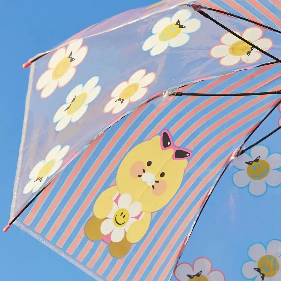 Wiggle Wiggle x Kakao Friends - Choonsik Transparent Umbrella - Wiggle Wiggle x Kakao Friends - Umbrella - Harumio