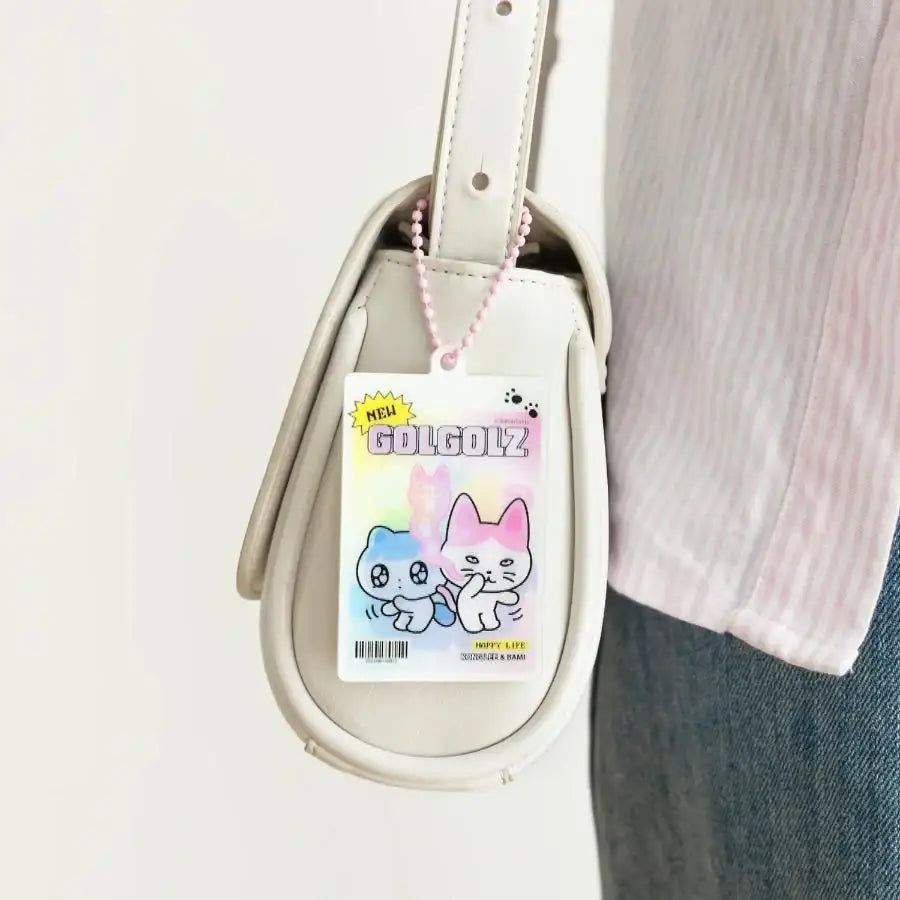 Kakao Friends - GOLGOLZ Lenticular Acrylic Keyring - Kakao Friends - Acrylic Keyring - Harumio