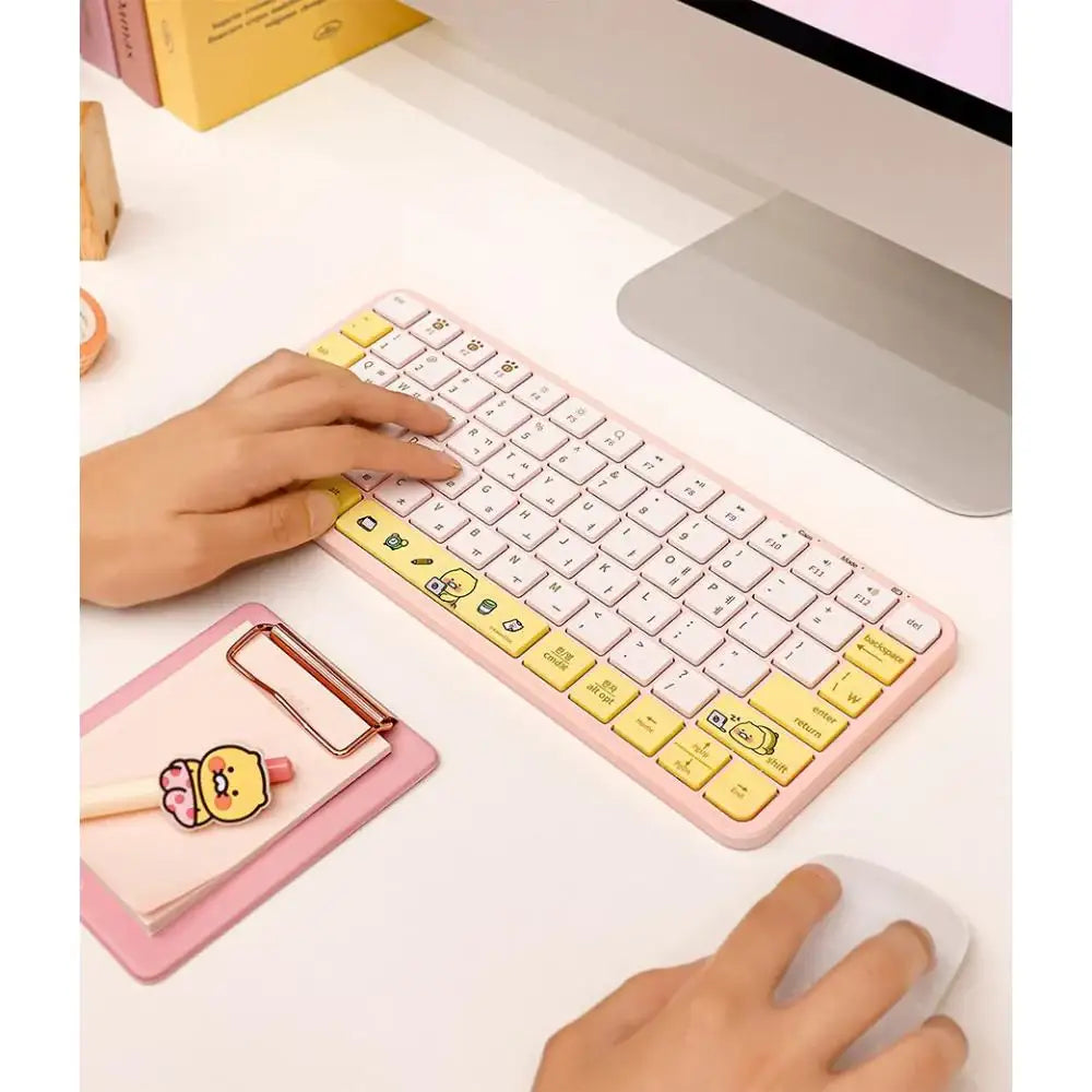 Kakao Friends - Choonsik Tenkeyless Wireless Keyboard - Kakao Friends - Keyboard - Harumio
