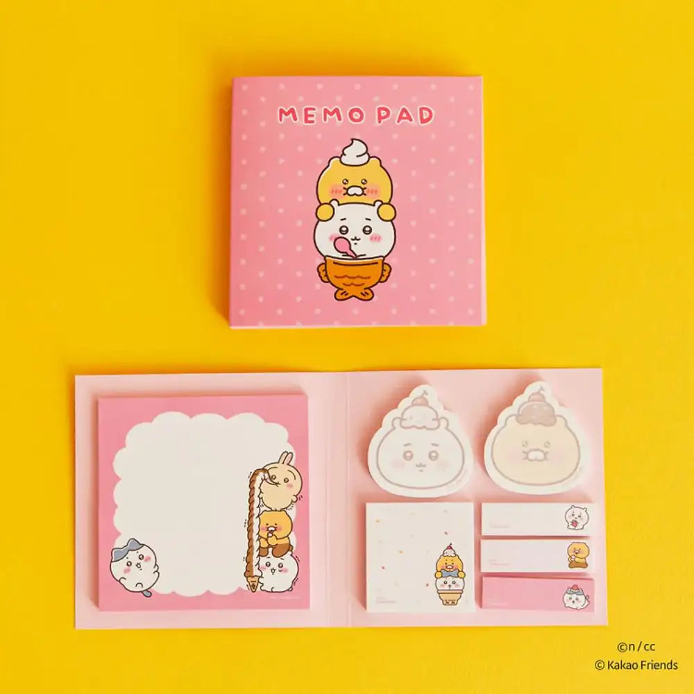 CHIIKAWA x Kakao Friends - Choonsik Book Type Sticky Note - Kakao Friends - Sticky note - Harumio