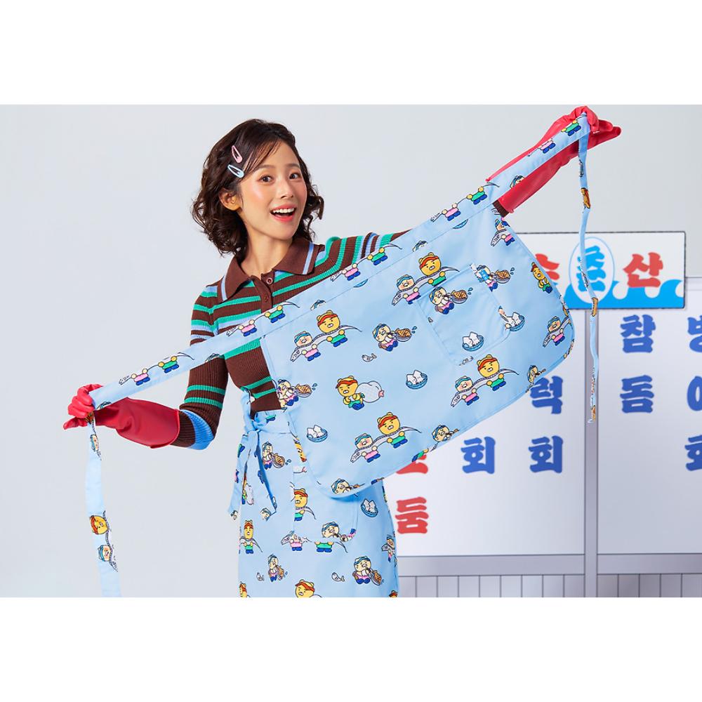 Kakao Friends - Chunsoo-san Half Apron (Ryan & Choonsik)