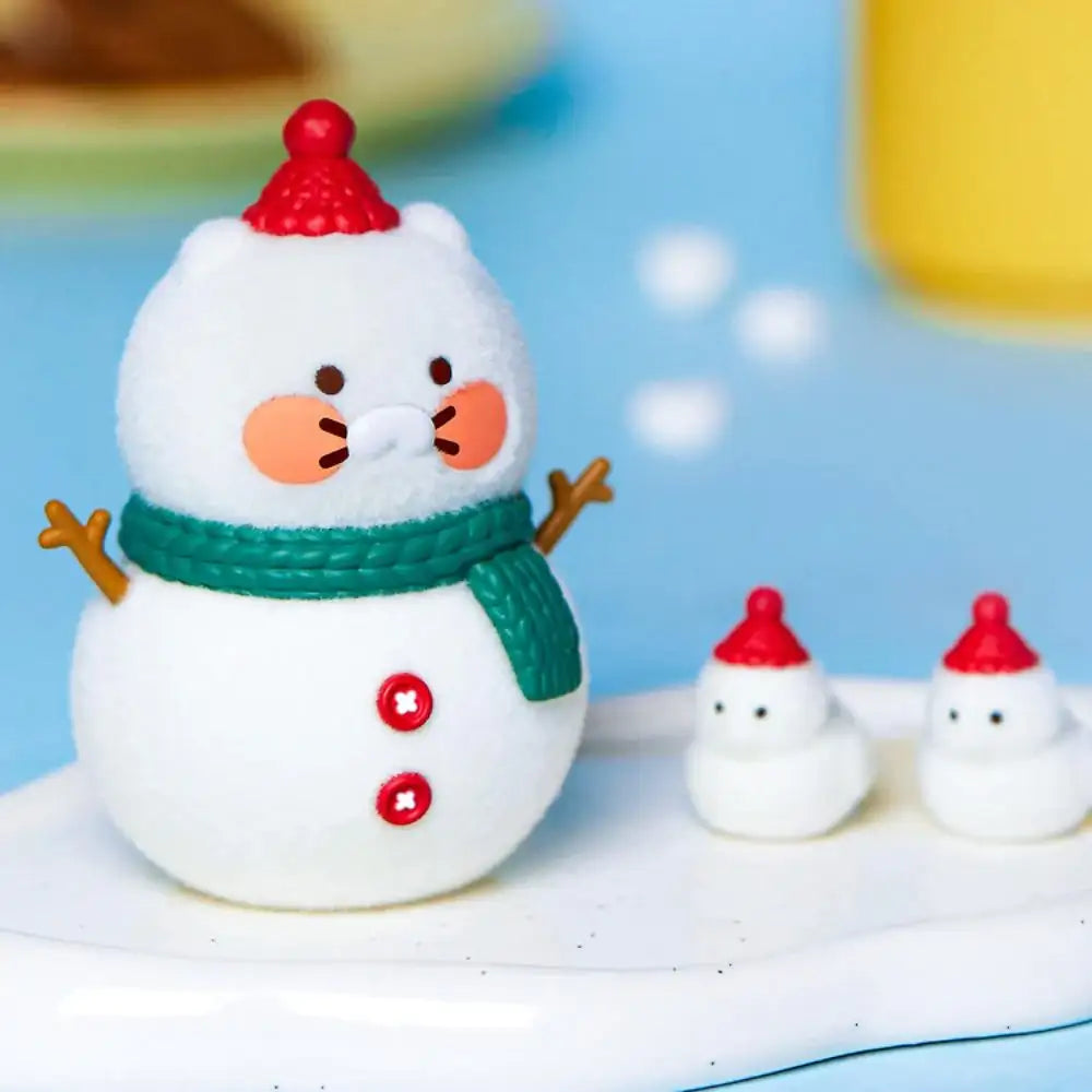 Kakao Friends - Choonsik Snowman Desk Figure - Kakao Friends - Figure - Harumio