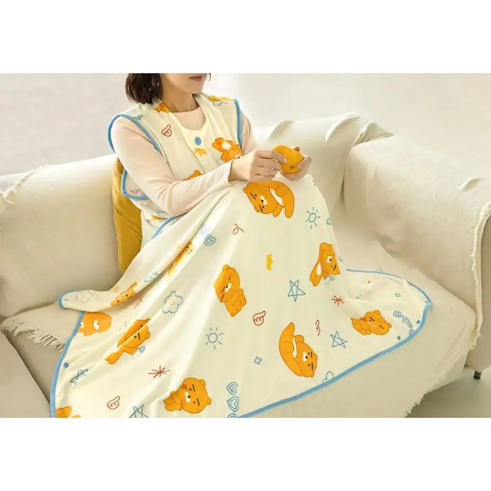 Kakao Friends - Drawing Knee Blanket - Kakao Friends - Blanket - Harumio