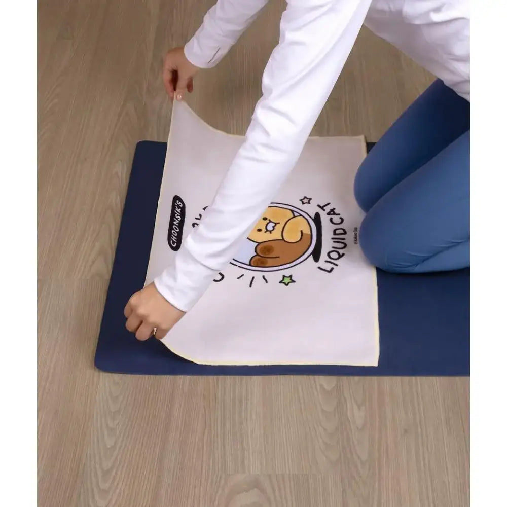 NASSAU x Kakao Friends - Choonsik Daily Yoga Hand Towel - Kakao Friends - Hand towel - Harumio