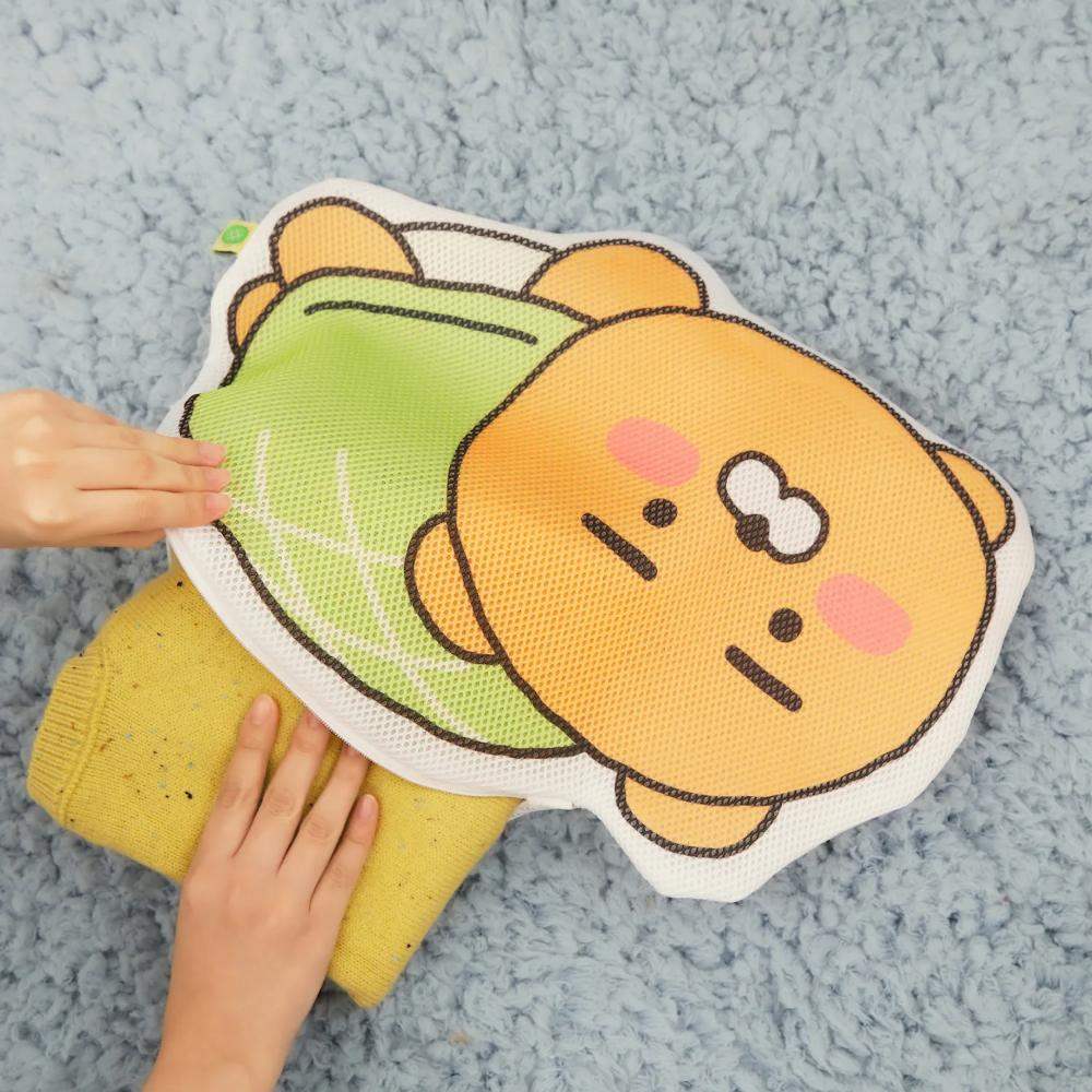 Kakao Friends - Melon Bread Turtle Laundry Net - Kakao Friends - laundry bag - Harumio