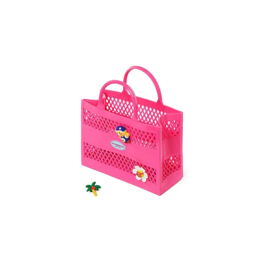 Wiggle Wiggle x Kakao Friends - Choonsik Jelly Bag & Silicone Charm Set - Wiggle Wiggle x Kakao Friends - Jelly Bag - Harumio