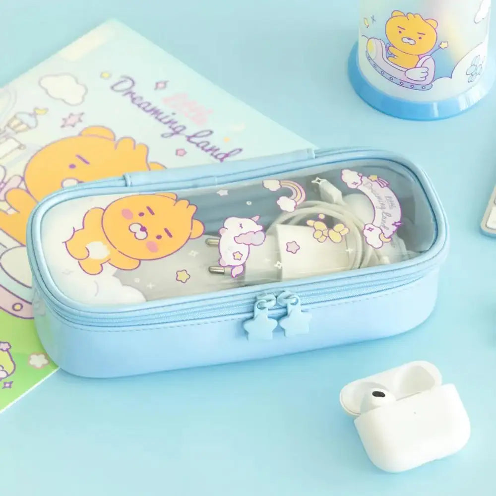 Kakao Friends - Little Friends Dreaming Transparent Pouch - Kakao Friends - Pouch - Harumio