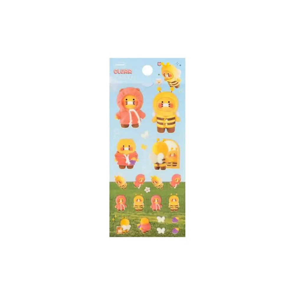 Kakao Friends - Choonsik Photo Clear Deco Sticker - Kakao Friends - Sticker - Harumio