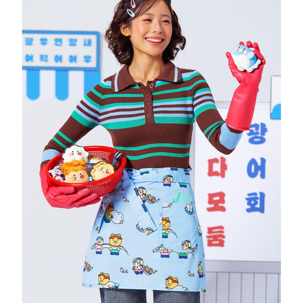 Kakao Friends - Chunsoo-san Half Apron (Ryan & Choonsik) – Harumio