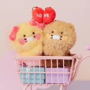 Kakao Friends - Choonsik Love Magnet Keyring Doll Set - Kakao Friends - Doll keyring - Harumio