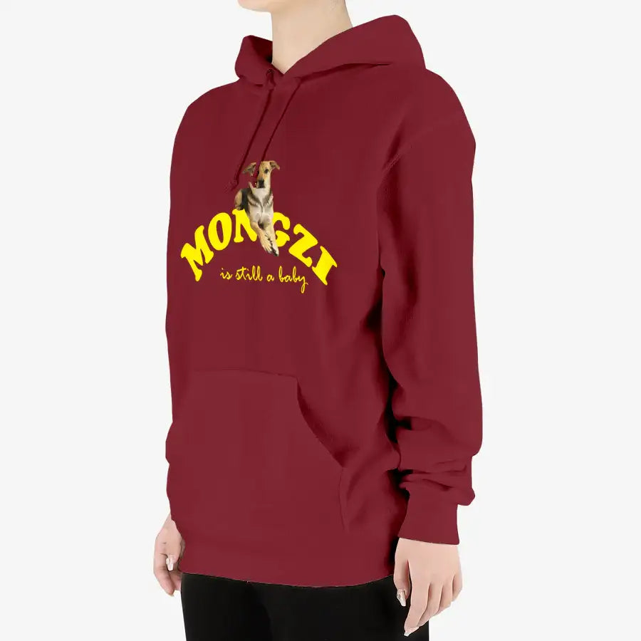 Useless Precious - Mongzi Baby Light Hooded Sweatshirt - Marpple Shop - Hooded sweatshirt - Harumio
