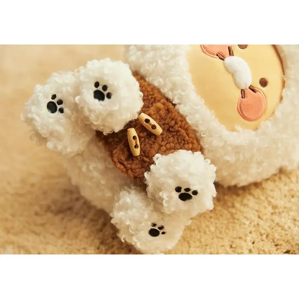 Kakao Friends - Floofy Friends Choonsik Bichon Medium Doll - Kakao Friends - Plush Doll - Harumio
