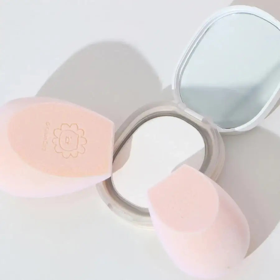 FLALIA x Kakao Friends - Choonsik Caramel Powder Sponge (1 pc) - Kakao Friends - Makeup Sponge - Harumio