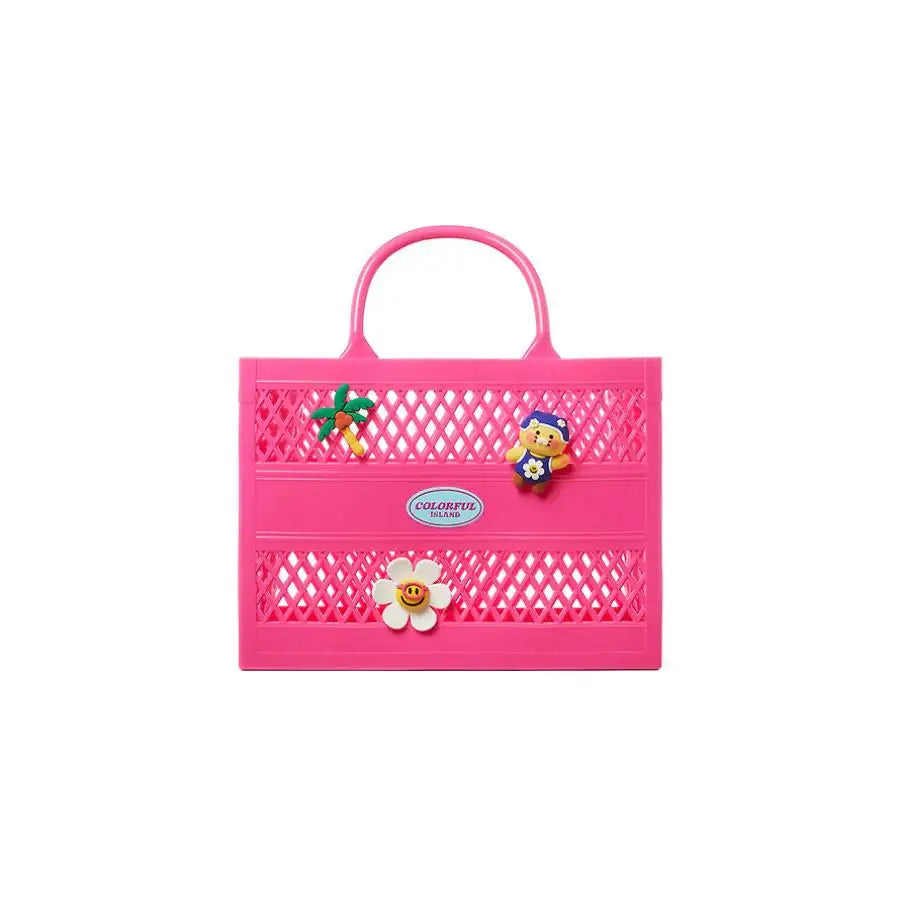 Wiggle Wiggle x Kakao Friends - Choonsik Jelly Bag & Silicone Charm Set - Wiggle Wiggle x Kakao Friends - Jelly Bag - Harumio