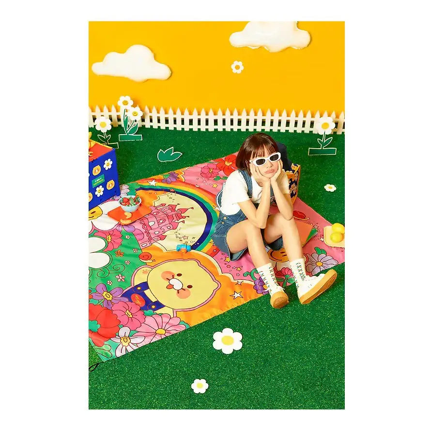 Kakao Friends x Wiggle Wiggle - Choonsik Happiness Picnic Mat - Kakao Friends - Home & Living, Accessories - Harumio