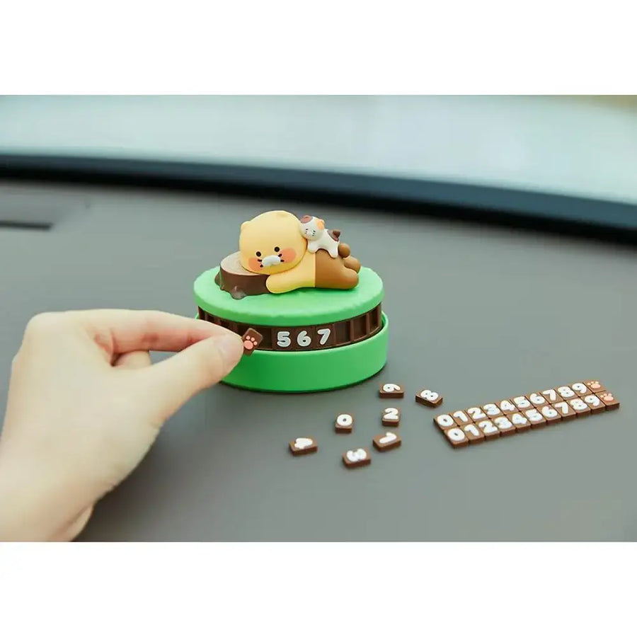 Kakao Friends - Baby Cat Choonsik Security Phone Number Plate - Kakao Friends - phone number plate - Harumio