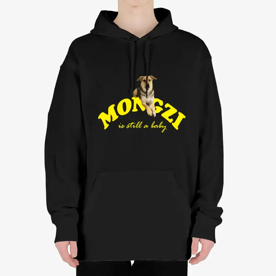 Useless Precious - Mongzi Baby Light Hooded Sweatshirt - Marpple Shop - Hooded sweatshirt - Harumio