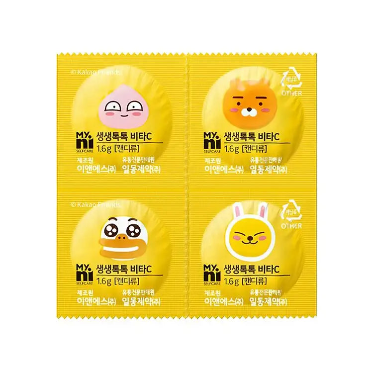 Myni Self Care x Kakao Friends - Ryan Fresh Tok Tok VitaC (108 tablets) - Kakao Friends - Home & Living, Accessories - Harumio