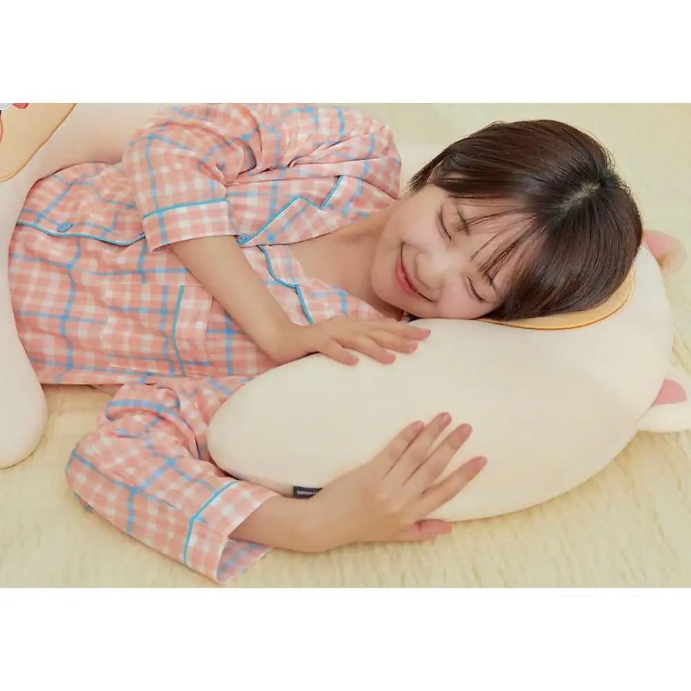 Kakao Friends - Nyangnyang Choonsik Half Moon Hug Cushion - Kakao Friends - Cushion - Harumio