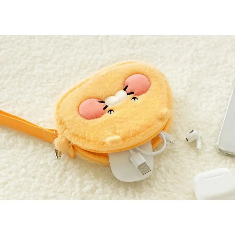 Kakao Friends - Bouclé Chubby Pouch - Kakao Friends - Pouch - Harumio