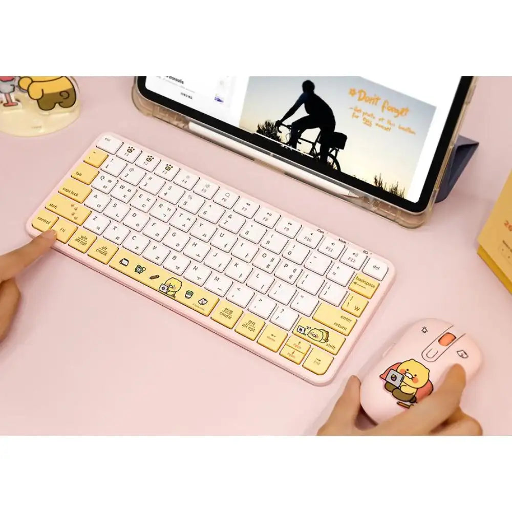 Kakao Friends - Choonsik Tenkeyless Wireless Keyboard - Kakao Friends - Keyboard - Harumio