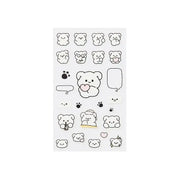 Kakao Friends - Cute Bear Basic Board Sticker - Kakao Friends - Home & Living, Accessories - Harumio
