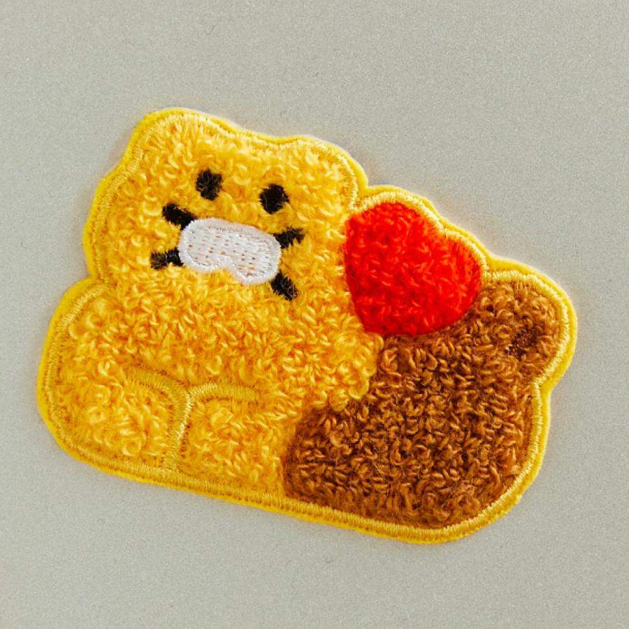 Daye Kim x Kakao Friends - Choonsik Boucle Sticker (Heart) - Daye Kim x Kakao Friends - Sticker - Harumio