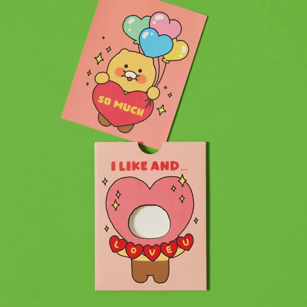 Kakao Friends - Choonsik Costume Emoticon Card - Kakao Friends - Card - Harumio