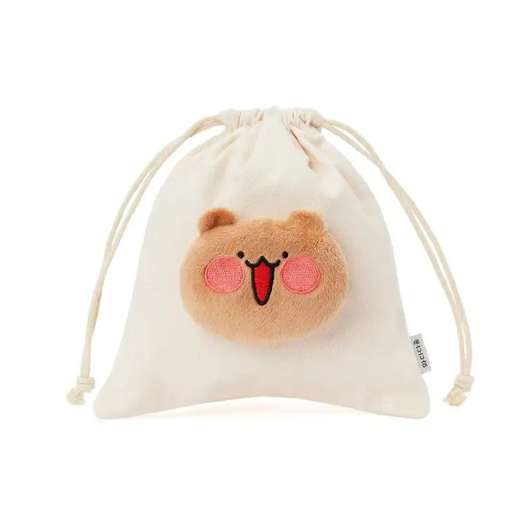 Kakao Friends - Wadada Bear Fortune Telling String Pouch