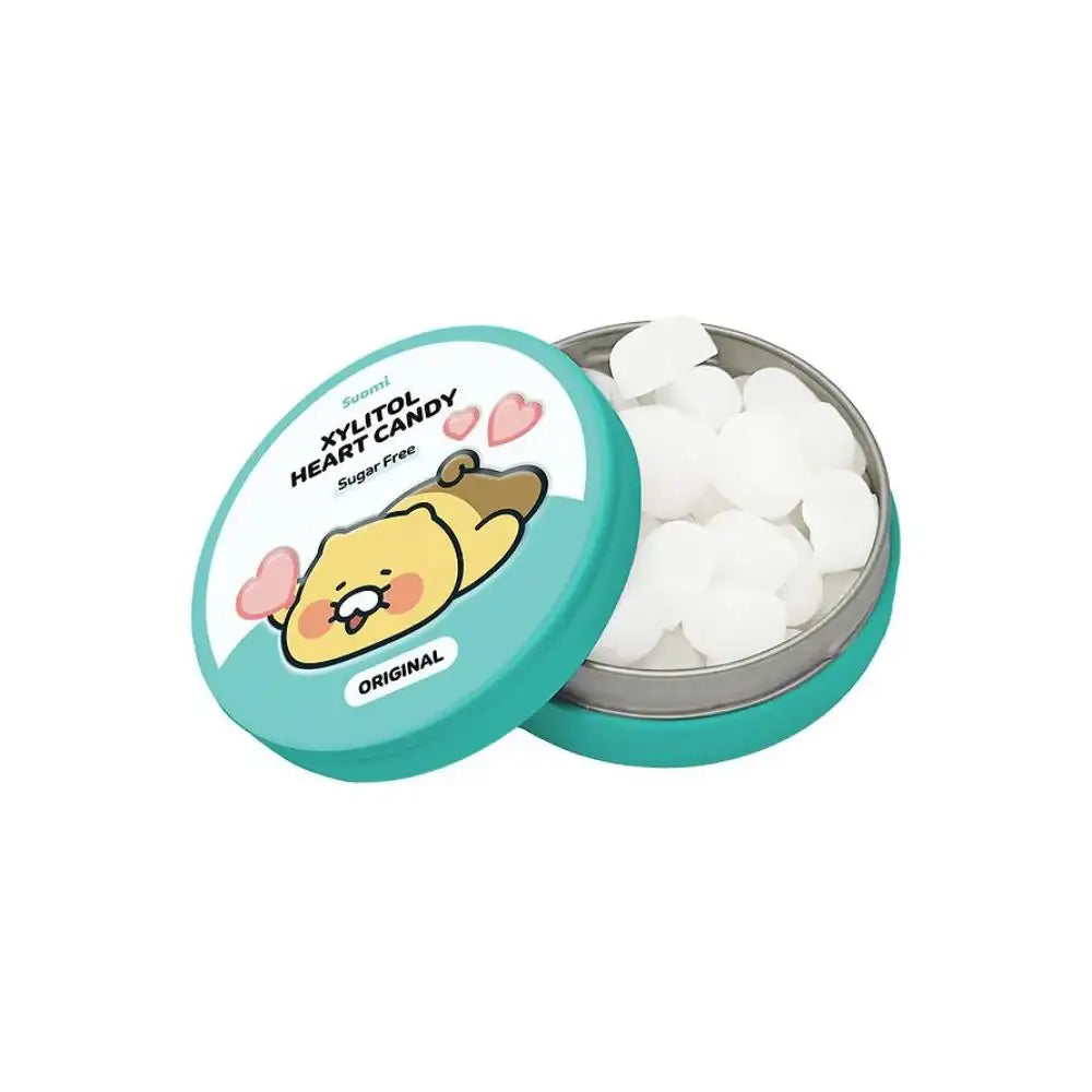 Suomi x Kakao Friends - Xylitol Heart Candy (Sugar-Free) - Kakao Friends - Supplements - Harumio