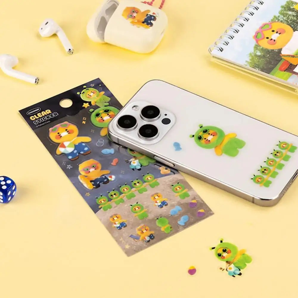 Kakao Friends - Choonsik Photo Clear Deco Sticker - Kakao Friends - Sticker - Harumio