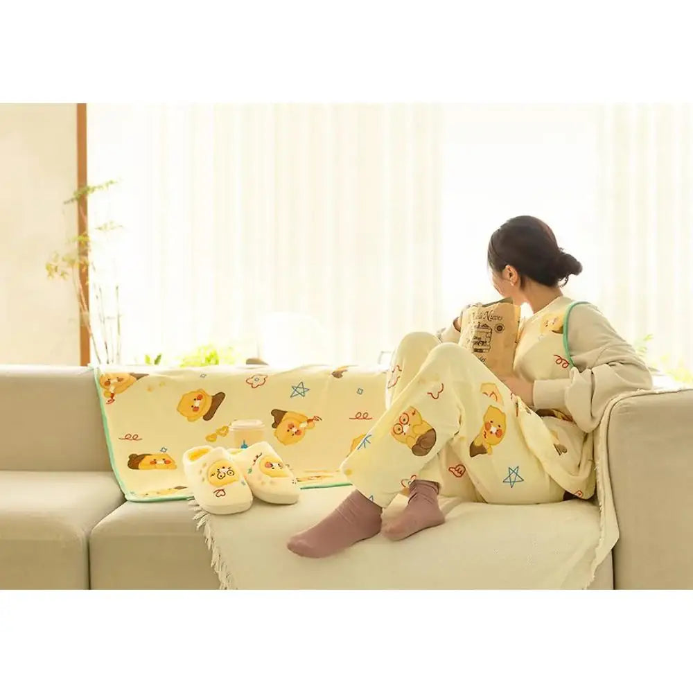 Kakao Friends - Drawing Knee Blanket - Kakao Friends - Blanket - Harumio