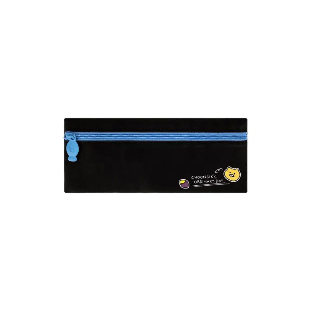 Kakao Friends - Choonsik Ordinary Fabric Flat Pencil Case - Kakao Friends - Pencil Case - Harumio
