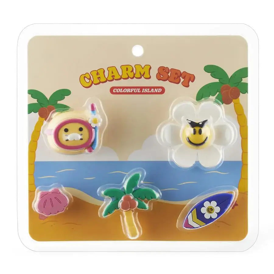 Wiggle Wiggle x Kakao Friends - Choonsik Silicone Charm Set - Wiggle Wiggle x Kakao Friends - Silicon charm - Harumio