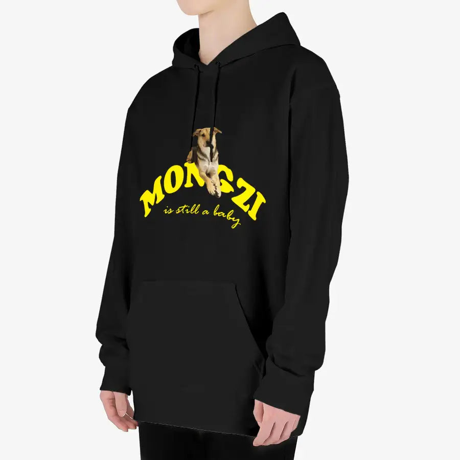 Useless Precious - Mongzi Baby Light Hooded Sweatshirt - Marpple Shop - Hooded sweatshirt - Harumio