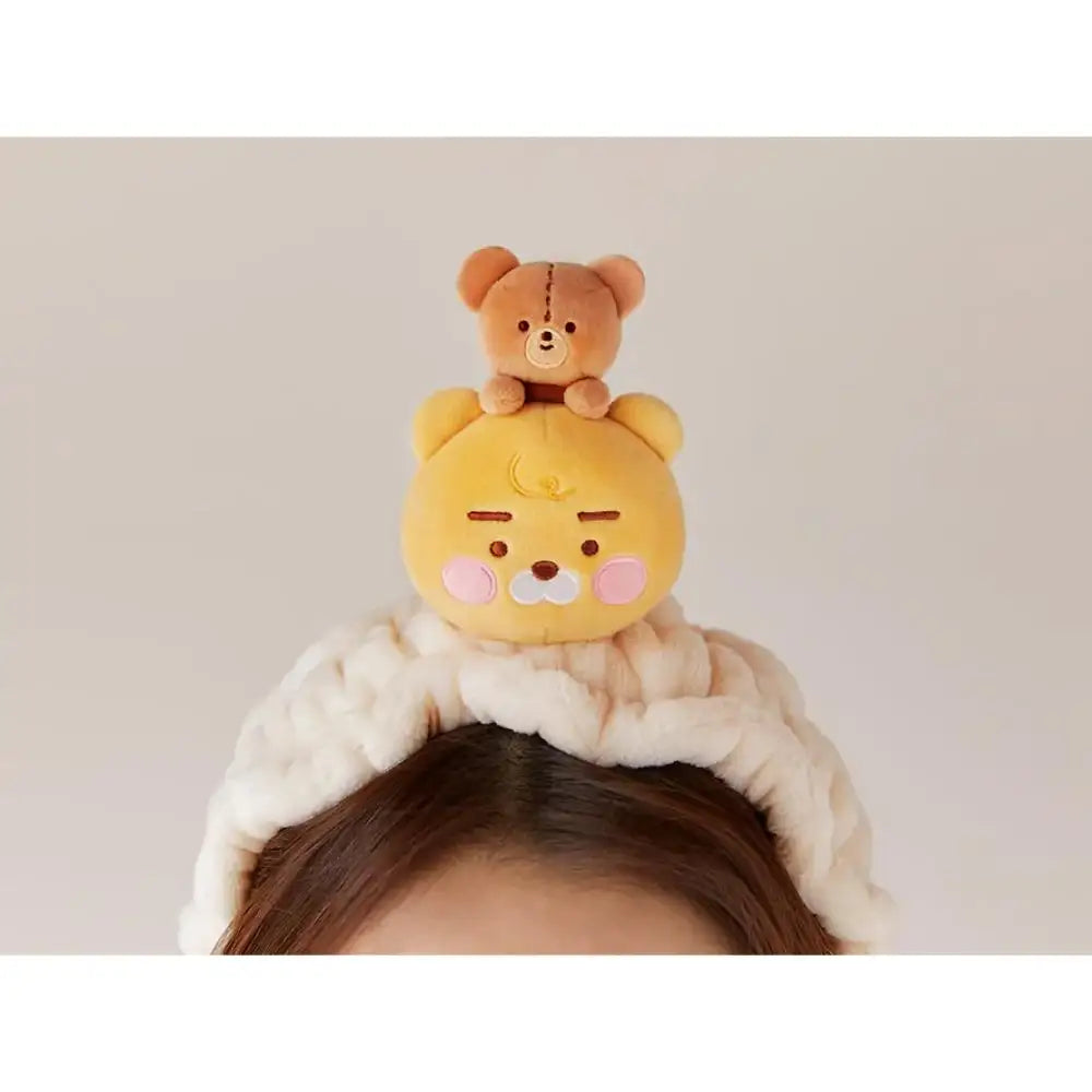 Kakao Friends - Little Ryan Cutie Face Wash Band - Kakao Friends - Face Wash Headband - Harumio