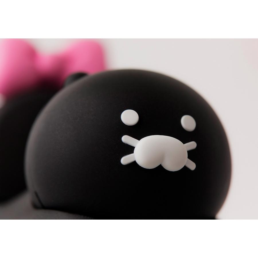 Kakao Friends - Black Choon Cell Phone Holder Figure (Choonsik)