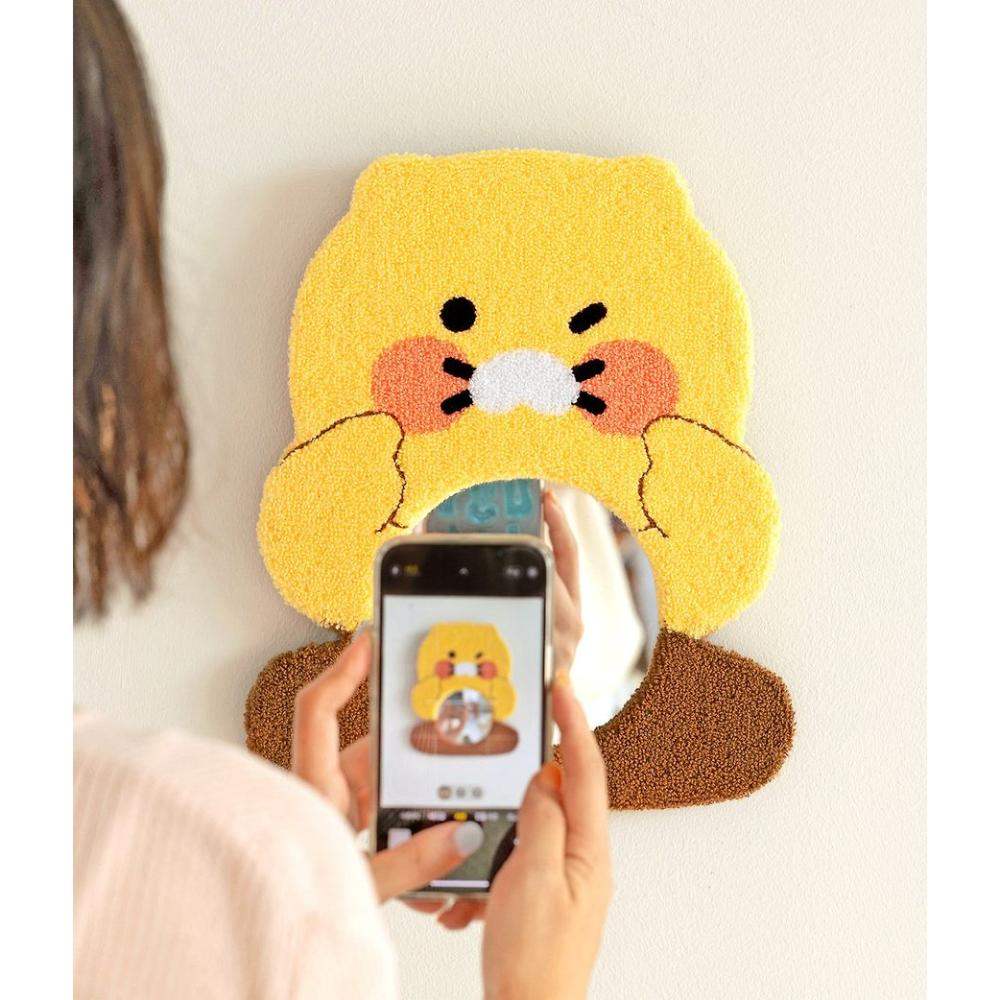 Kakao Friends - Choonsik Boucle Tufting Mirror - Kakao Friends - Mirror - Harumio