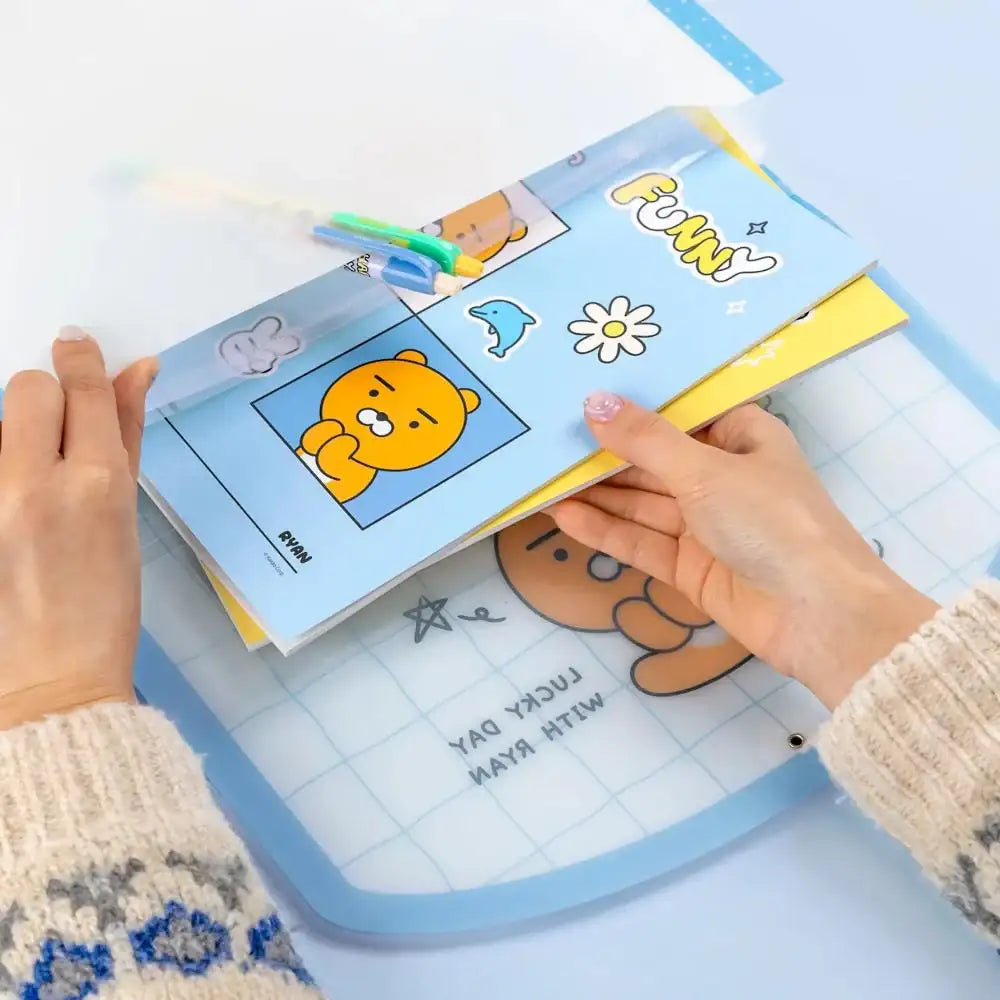 Kakao Friends - 12-Pocket Accordion File - Kakao Friends - Accordion File - Harumio