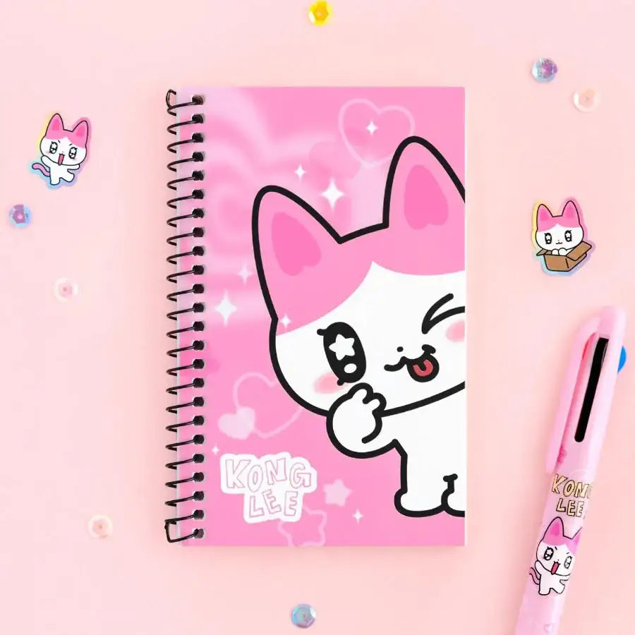 Kakao Friends - GOLGOLZ Mini Notebook (Kong Lee) - Kakao Friends - Mini Notebook - Harumio