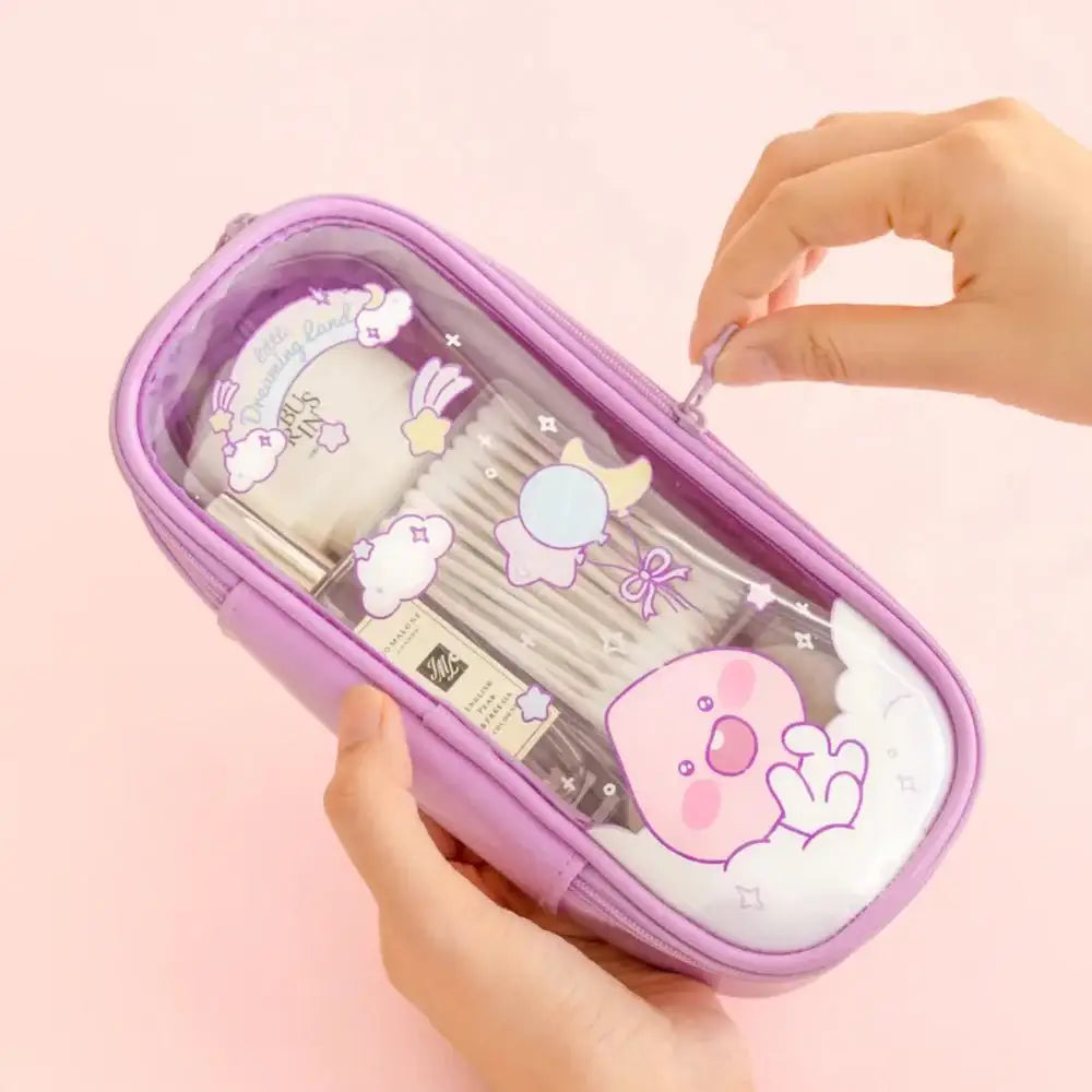 Kakao Friends - Little Friends Dreaming Transparent Pouch - Kakao Friends - Pouch - Harumio