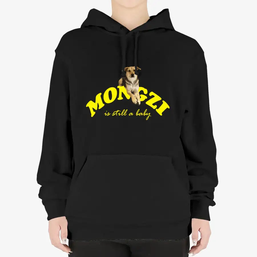 Useless Precious - Mongzi Baby Light Hooded Sweatshirt - Marpple Shop - Hooded sweatshirt - Harumio