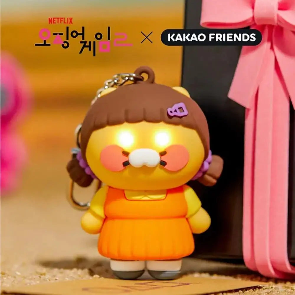 Netflix Squid Game 2 x Kakao Friends - Choonsik LED Keyring - Kakao Friends - Keyring - Harumio