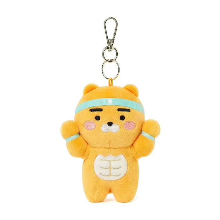 Kakao Friends - Ryan Get Fit Plush Doll Keyring