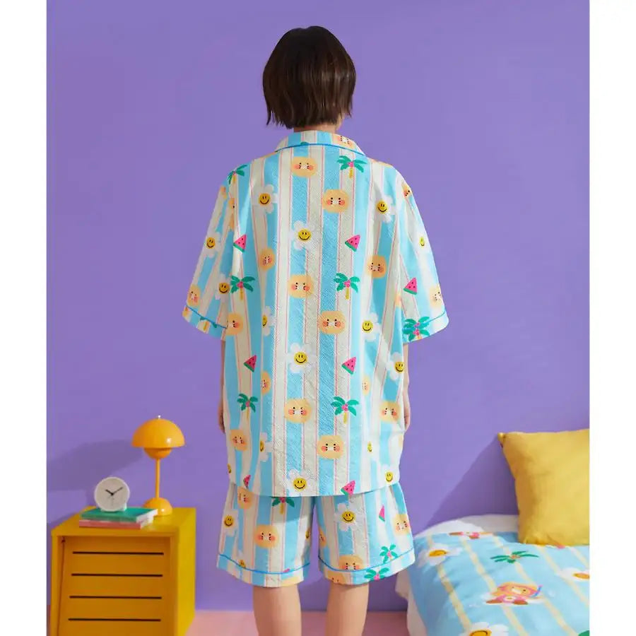 Wiggle Wiggle x Kakao Friends - Choonsik Cooling Pajamas Set - Wiggle Wiggle x Kakao Friends - Pajama Set - Harumio