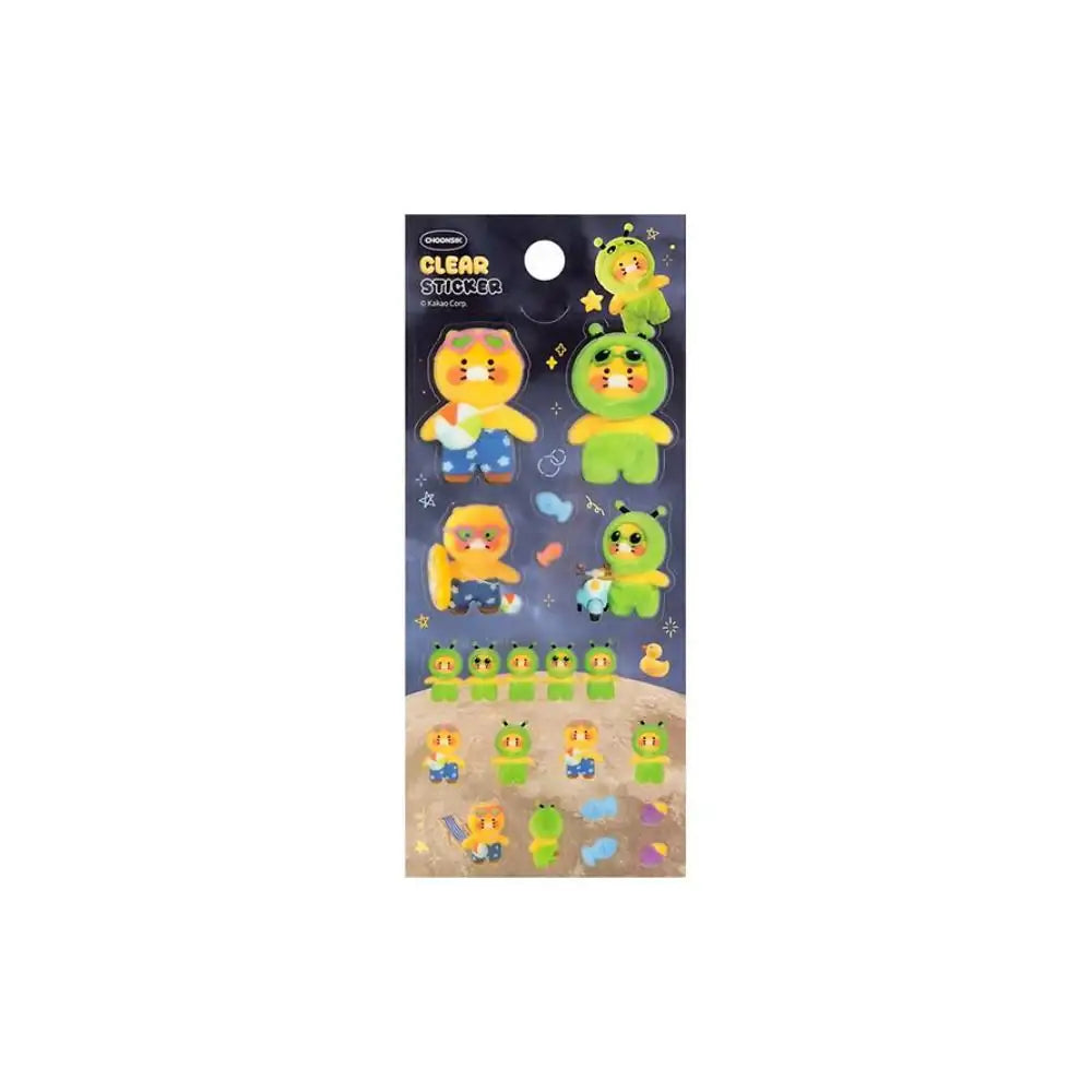 Kakao Friends - Choonsik Photo Clear Deco Sticker - Kakao Friends - Sticker - Harumio