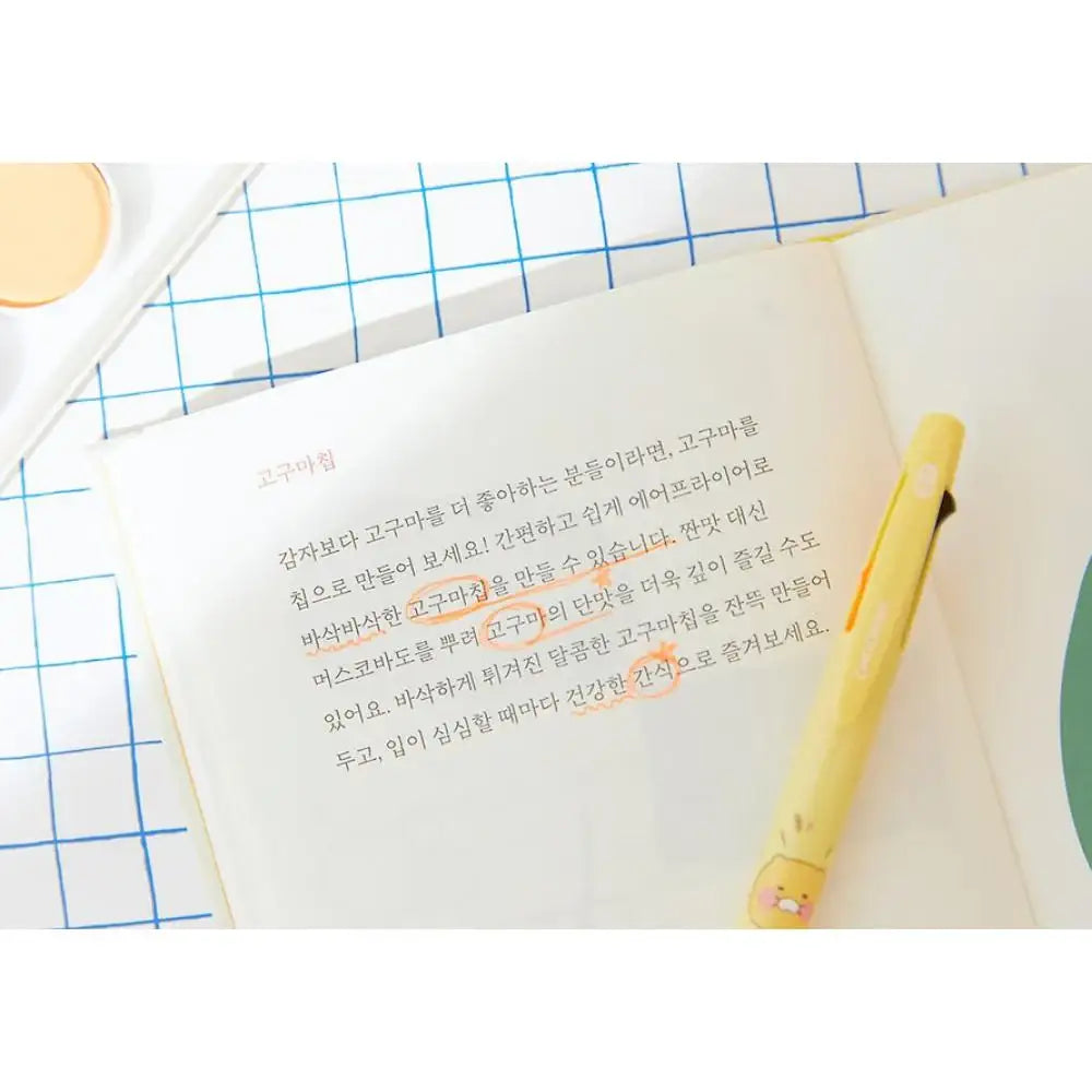 Kakao Friends - Choonsik Little Sketchbook 3-Color Multi-Pen - Kakao Friends - Pen - Harumio