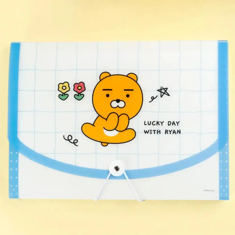 Kakao Friends - 12-Pocket Accordion File - Kakao Friends - Accordion File - Harumio